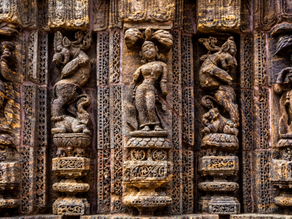 Intricate carvings
