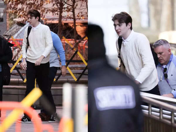 What Barron Trump's dressing style says about him - Times of India