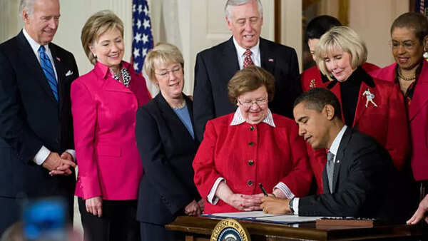 Image credits: Getty Images Lilly Ledbetter's battle for equal pay