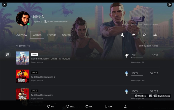 GTA 6 closed beta screenshot