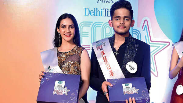 Miss & Mr Youniquely You was presented to Bhavini Rana and Adhyay Bansal Miss & Mr Youniquely You was presented to Bhavini Rana and Adhyay Bansal