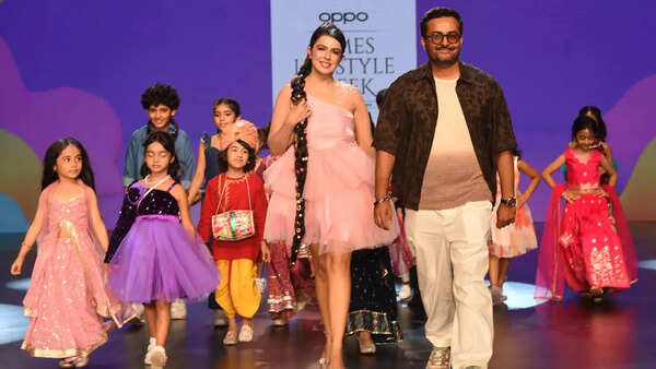 Showstopper Richa Mehta with Aman Singh