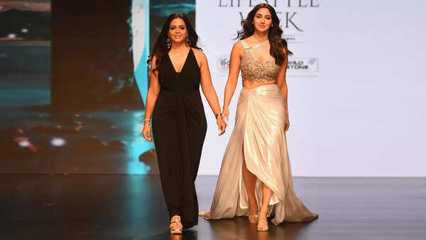 Nikita Dutta is Baroque-inspired dress