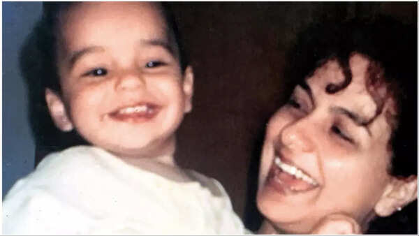 Throwback picture of Ishaan Khatter and Neliima Azeem