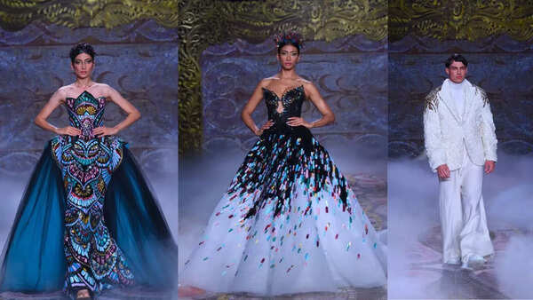 Michael Cinco's first showcase in Delhi was outworldly