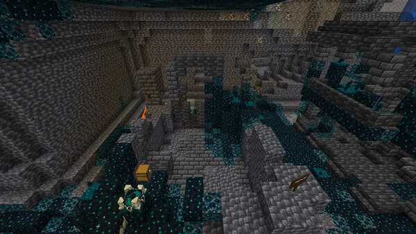 Ancient city Minecraft.