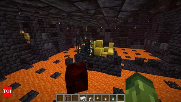 Bastion remnants in Minecraft