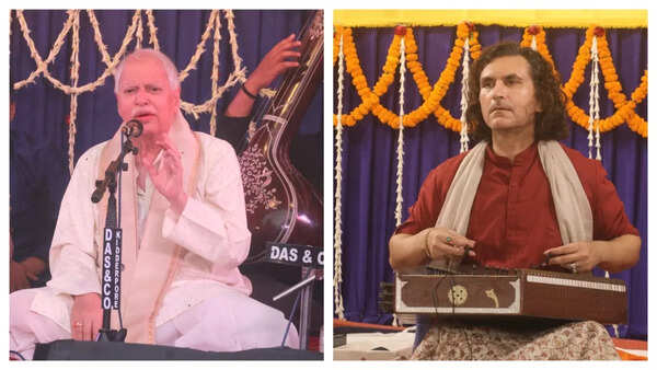 (L) Pt Sajan Mishra (R) Rahul Sharma