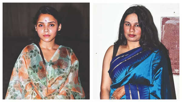 (L) Anjali Ranjana (R) Anupriya Vohra