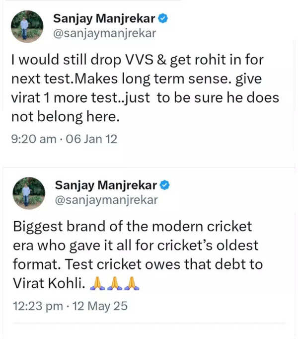 Sanjay Manjrekar Tweet Sanjay Manjrekar Tweet