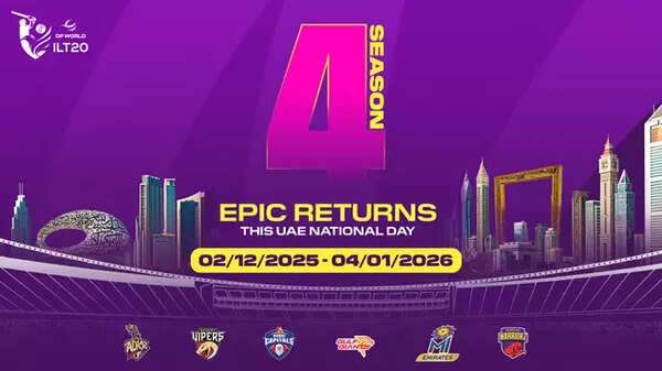 ILT20 Season 4 to begin on UAE National Day, December 2, 2025 2 ILT20