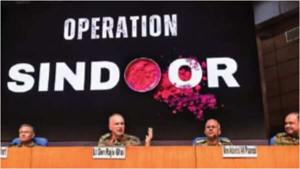 The armed forces' press conference on Operation in New Delhi on Sunday Operation Sindoor