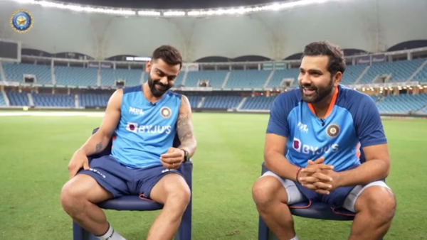 credit: X/BCCI post-match fun
