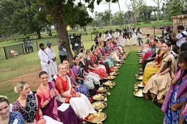 Telangana: Washing of feet of Miss World contestants triggers outrage.