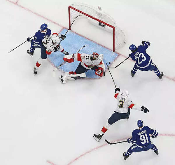 Toronto Maple Leafs against the Florida Panthers