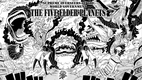 Credits: VIZ The Five Elders: Immortal guardians of a cruel order (Credits: VIZ)