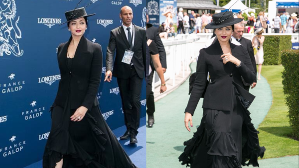 Aishwarya in blazer dress