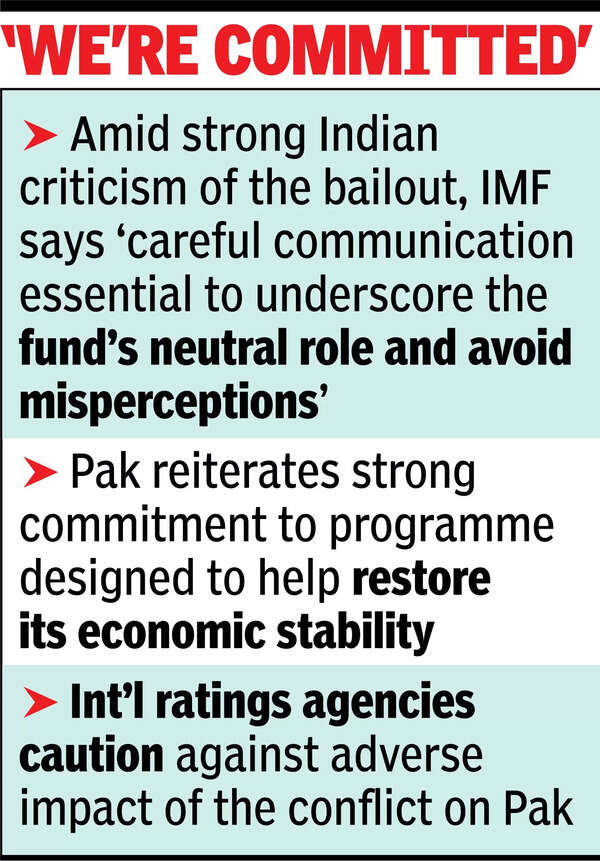 IMF to Pakistan IMF to Pak: Reforms plans at risk if you up tension with India