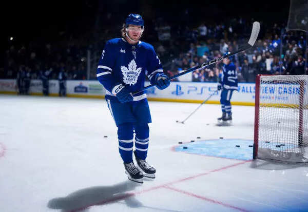 ​Nikita Grebenkin #71 of the Toronto Maple Leafs​