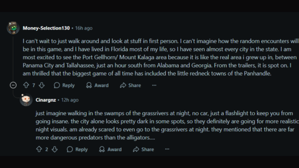 Image from Reddit Post Fans on GTA 6 's RAGE 9