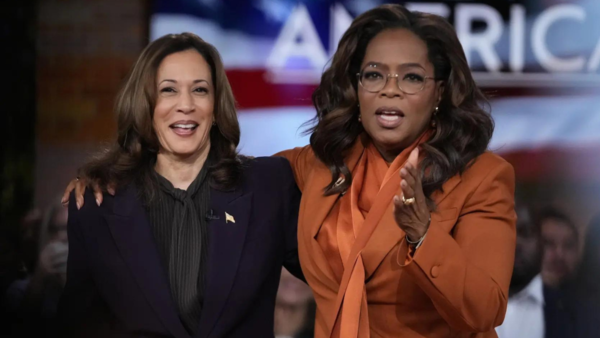 Kamla Harris and Opra Winfrey Harris and Oopra