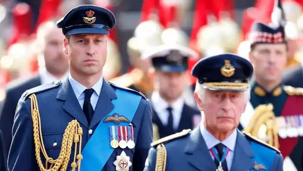 Prince William and King Charles III