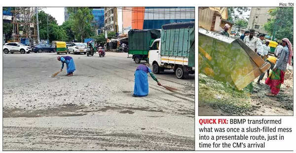 If Panathur is scrubbed clean for CM’s visit, why not sport the same look always?, ask Bengaluru residents
