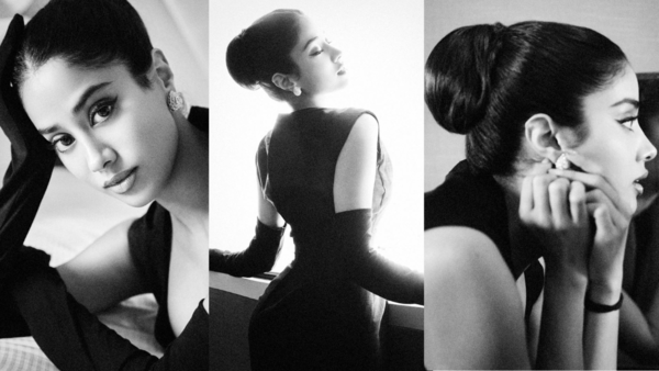 (Image Credits: Instagram) Janhvi in Dior vintage gown