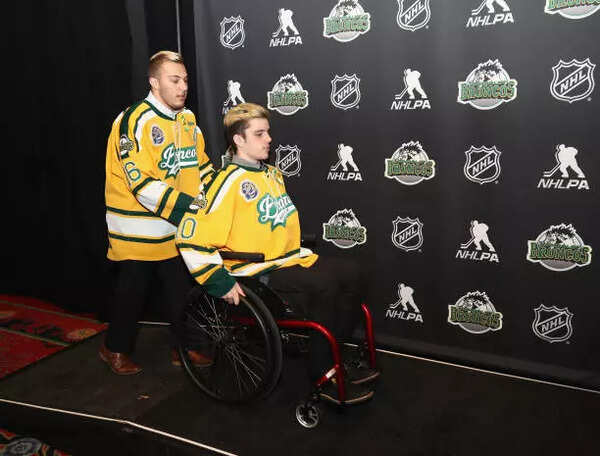 ​Humboldt Bronco crash survivor Ryan Straschnitzki​