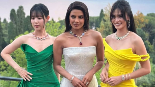 Priyanka in Bvlgari jewels