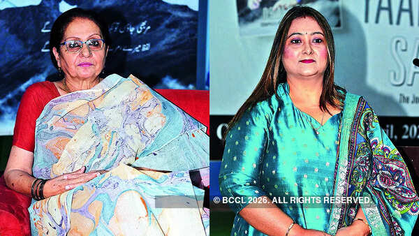 (L) Noor Khan (R) Ranjeeta Agarwal