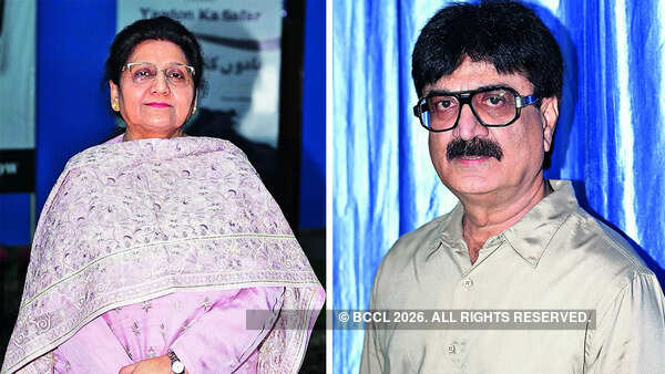 (L) Shavzna Khan (R) Tariq Khan