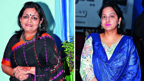 (L) Vidhi (R) Rumana Khan