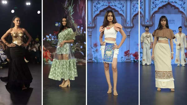 Amity University students showcased a summer-special collection