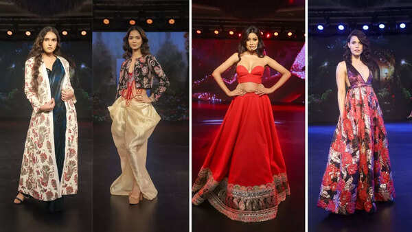 The showcase by House of Ali was an ode to Manipur's flora and fauna