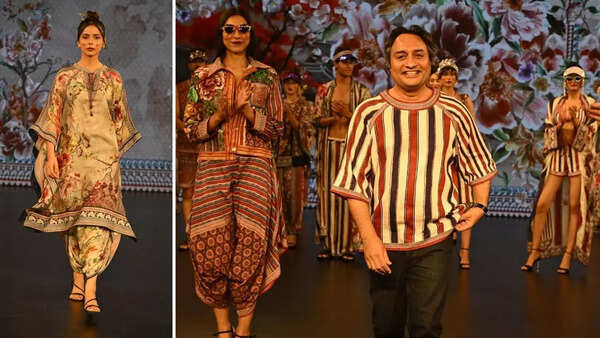 Rajdeep Ranawat's collection featured kaftans, turkish pants, harems & more