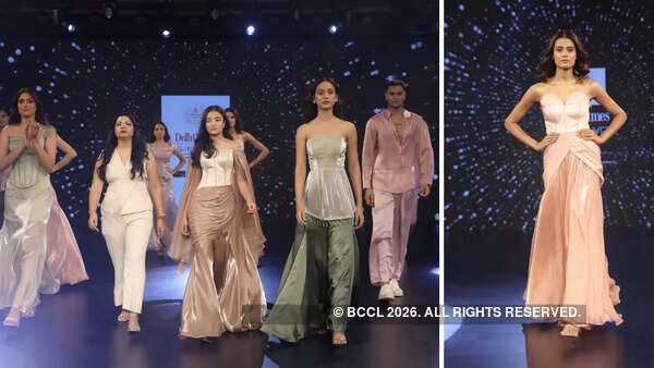 Collection Noir Vogue showcased fusion of sheer and satin