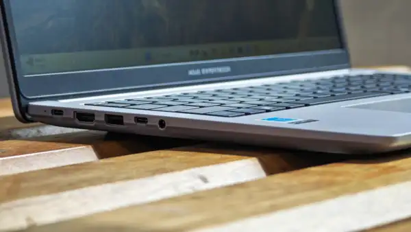 Thick enough wedge to house all the ports you could ever need