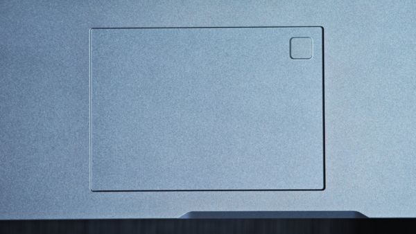 The trackpad is big, but not generously big