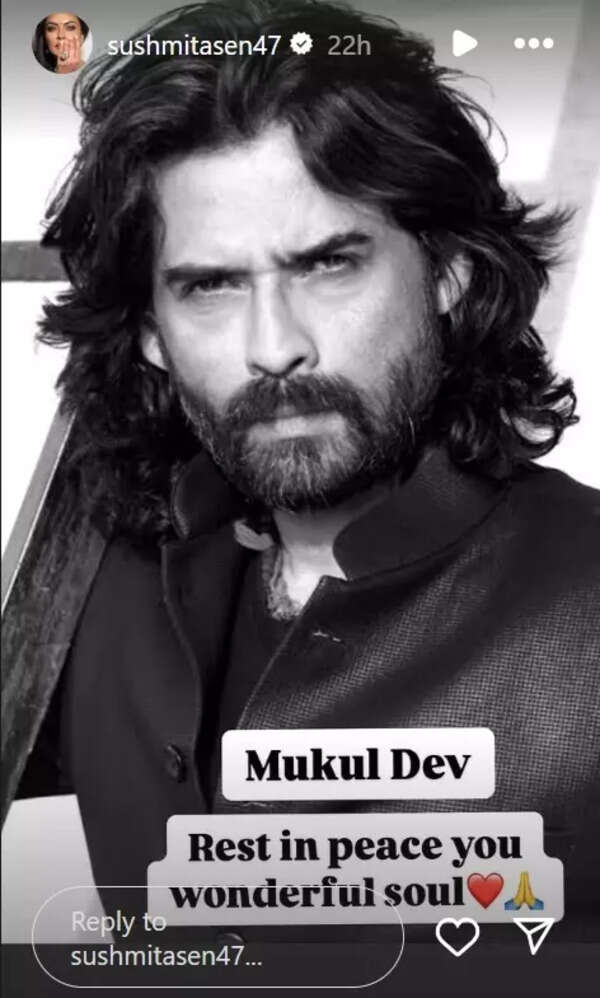 సుష్మిత ఇన్‌స్టాగ్రామ్ స్టోరీ