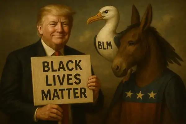 Blm drives trump mania