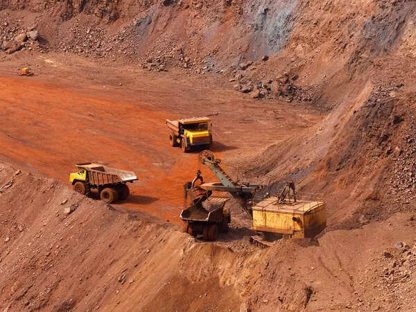 Goa iron ore mine