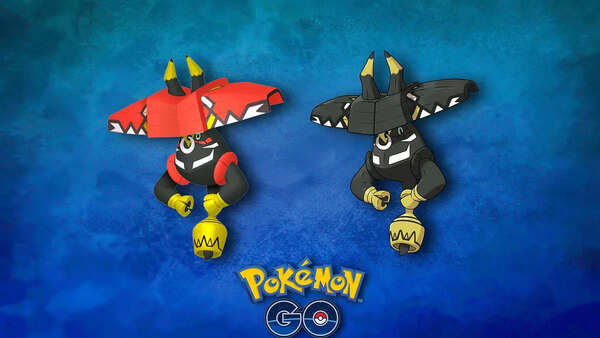 Shiny Tapu Bulu and Tapu Bulu