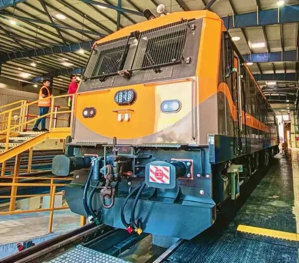 Indian Railways first 9,000 HP Electric Locomotive Engine Indian Railways first 9,000 HP Electric Locomotive Engine