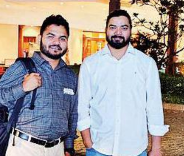 Christopher Parmar and Anupam Kumar, founders of Orbitt Space