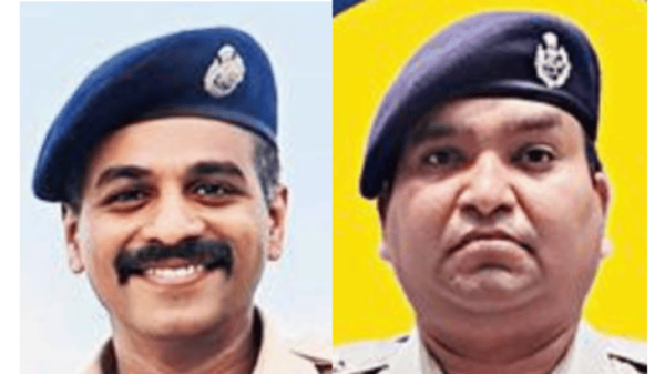 Hemant Tiwari (left), Nidhin Valsan (right)