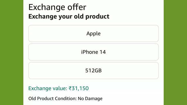 iPhone 15 exchange deal