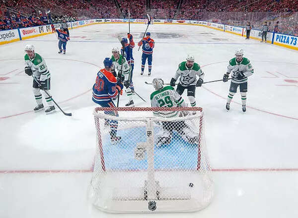 Dallas Stars during Game Four of the 2025 Stanley Cup Playoffs