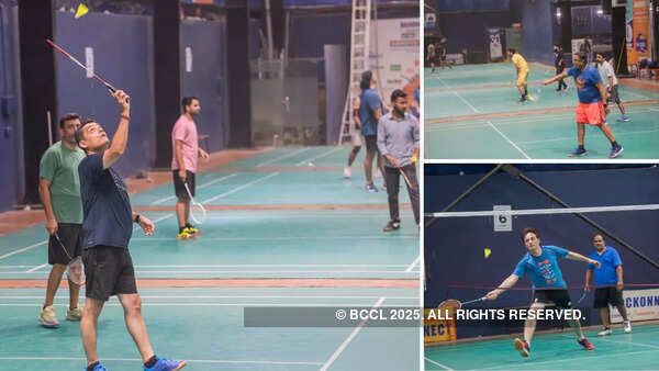 'Some corporate professionals like coming directly from the office to play football, cricket, etc together on Fridays, between 7pm-10pm' (Location: Rackonnect, Gurgaon) 'Some corporate professionals like coming directly from the office to play football, cricket, etc together on Fridays, between 7pm-10pm'