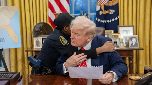 He was sworn in as an honorary secret service member by Trump
